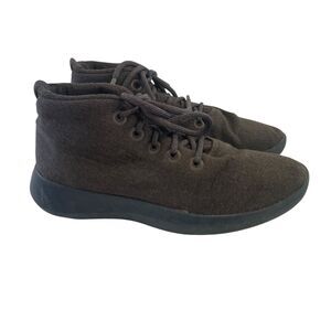 Allbirds Shoes Mens 8 Runner Mizzles Wool High Top Water Resistant Sneaker Brown